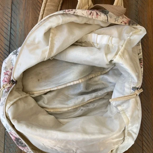 O’Neill Floral Flower Backpack Book Bag - Picture 4 of 7